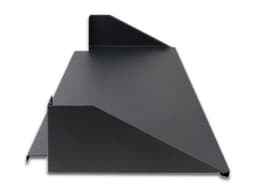 Charola lisa para Rack Brobotix de 510 x 274 mm, 2U, hasta 20kg. Color Negro. - imagen 3