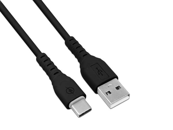 Cable de carga rápida Brobotix, USB a USB-C, 1m, Color Negro.