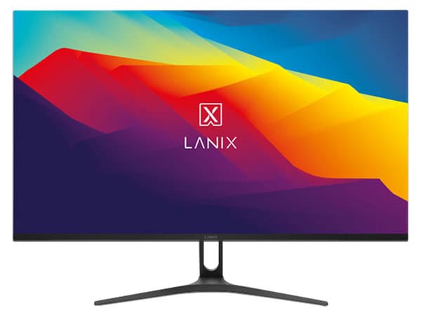Monitor LED Lanix LX240 de 23.8", Resolución 1920 x 1080 (Full HD 1080p), 8 ms, 100Hz, Color Negro.