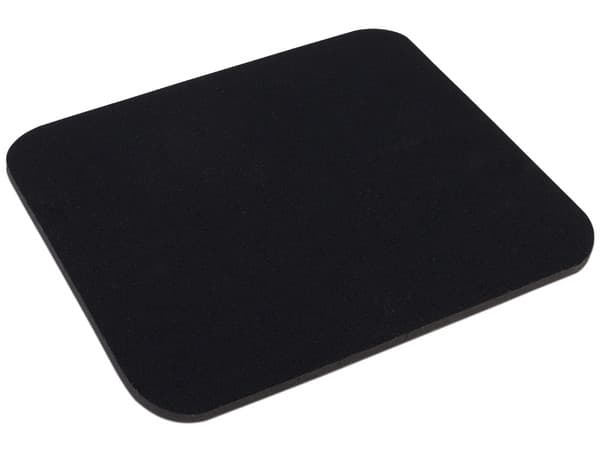 Mouse Pad Manhattan de espuma 6mm, Color Negro.