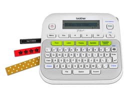 Rotuladora Brother PT-D210, Soporta Cintas laminadas de hasta 12mm. - imagen 2