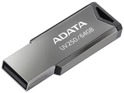 Unidad Flash USB 2.0 ADATA UV250 de 64GB. Diseño Metálico. - imagen 1