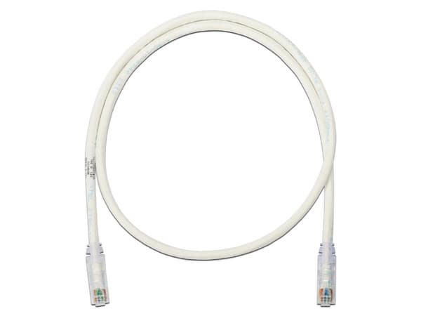Cable de red Panduit Cat5e UTP, RJ-45 (M-M), 0.9m. Color Blanco.