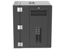 Gabinete Panduit PanZone de 19", Montaje en Pared, Puerta con Ventana de Seguridad, 18 UR, 762mm de Profundidad, Color Negro. - imagen 3
