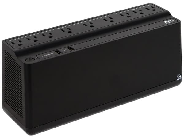 Back-UPS APC BE850M2-LM de 850VA (450 Watts) con 9 contactos NEMA 5-15R, USB.