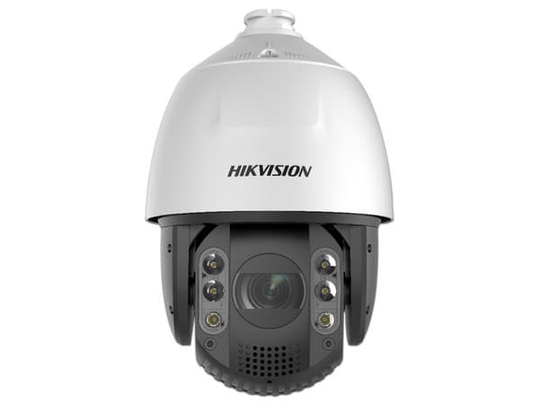 Cámara IP Tipo Domo PTZ Hikvision DS-2DE7A425IW-AEB(T5) de 4MP, 25X Zoom, IR de hasta 200m, Autoseguimiento 2.0, IP66, Hi-PoE.