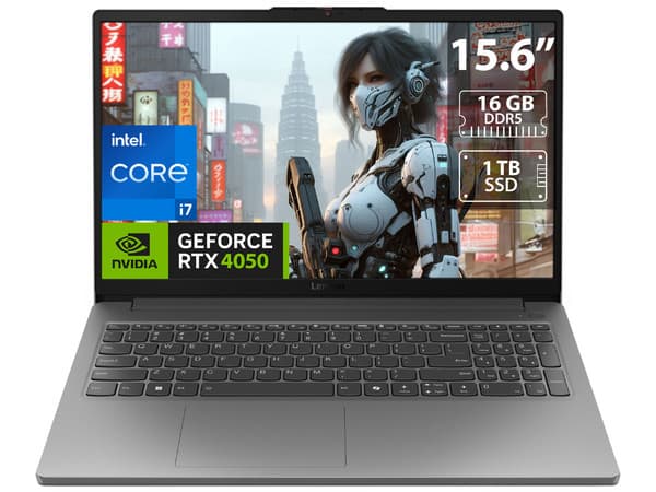 Laptop Gamer Lenovo LOQ Essential: Procesador Intel Core i7 12650HX (hasta 4.7 GHz),Memoria de 16GB DDR5, SSD de 1TB, Pantalla de 15.6" LED, Full HD (1920 x 1080), 144Hz,Video NVIDIA GeForce RTX 4050 6GB GDDR6, S.O. Windows 11 Home.
