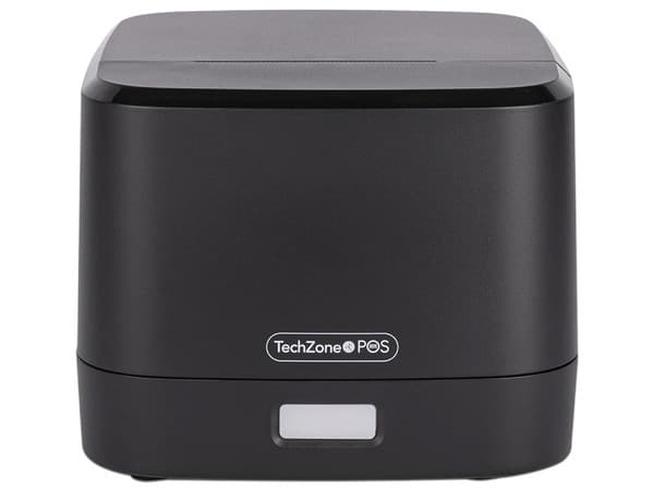 Impresora Térmica Para Punto de Venta TechZone TZPOIMT01, 203 DPI, Interfaz RJ-11, Color Negro.