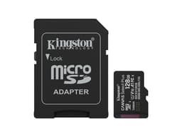 Memoria Kingston Canvas Select Plus MicroSDXC de 128 GB Clase 10, incluye adaptador SD. - imagen 1