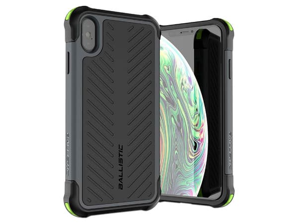 Funda Ballistic TJ para iPhone Xs Max. Color Negro.
