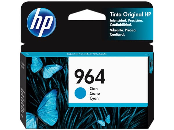 Cartucho de Tinta HP 964 Cian, Modelo: 3JA50AL.