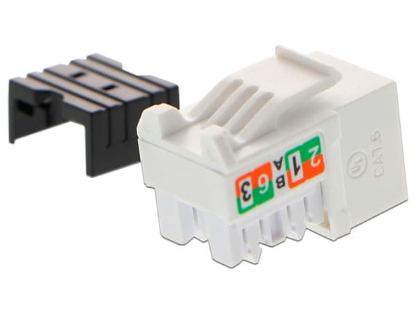 Modulo Jack Nexxt AW121NXT27 RJ-45, Cat 6, Tipo 110, Color Blanco.