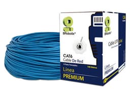 Bobina UTP Brobotix Cat6 Para Interiores , 100 Metros. Color Azul - imagen 2