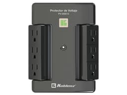 Supresor de Picos Koblenz PV-2500D 2500VA / 2000W de 6 contactos NEMA 5-15R. Color Negro. - imagen 1