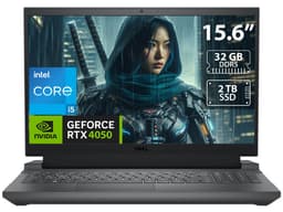 Laptop Gamer DELL G15 5530: Procesador Intel Core i5 13450HX (Hasta 4.6 GHz), Memoria de 32GB DDR5, SSD de 2TB, Pantalla de 15.6" LED (1920 x 1080), 165Hz,Video NVIDIA GeForce RTX 4050 6GB GDDR6, S.O. Windows 11 Home. - imagen 1