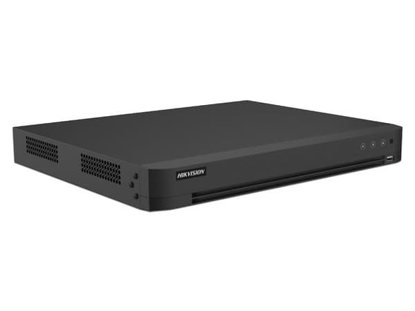 DVR Hikvision IDS-7232HQHI-M2/XT AcuSense de 32 Canales, hasta 6MP,  HDCVI, AHD, CVBS, 2 Bahías de Discos Duros (No Incluidos).