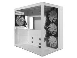 Gabinete Gamer NACEB WHITE NOVA, ATX, USB-C (No incluye fuente de poder). Color Blanco. - imagen 1