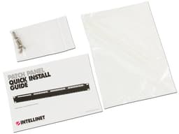 Panel de Parcheo Cat6 Intellinet, 24 puertos, UTP, 1U.                 - imagen 3