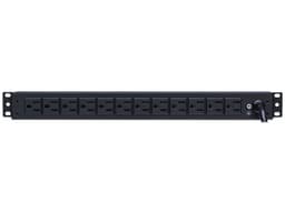 PDU Barra multicontacto CyberPower con 12 salidas para montaje en bastidor vertical 1U. - imagen 1