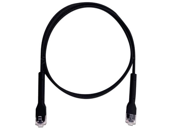 Cable de parcheo Ultra Slim LinkedPro LP-PSLIM-1BK, Longitud 1m, Cat6, Color Negro.
