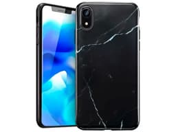 Funda protectora ESR Marmol, Para iPhone XR. Color Negro. - imagen 1