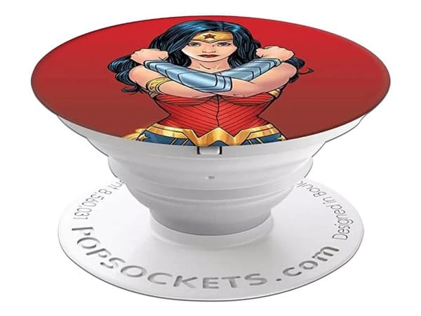 Soporte Universal POPSOCKETS con adhesivo. Diseño Mujer Maravilla.