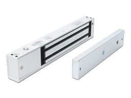 Kit para control de acceso AccessPro, incluye Chapa magnética de 600Lbs, Montajes L y Z. - imagen 1