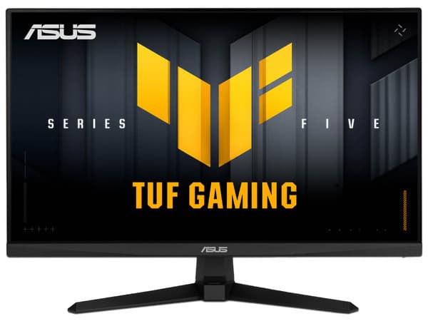 Monitor Gamer ASUS TUF Gaming VG249Q5A de 23.8", Resolución 1920 x 1080 (Full HD 1080p), FreeSync Premium, G-SYNC, 0.3ms GTG, 200Hz, Tecnología TUF Gaming A.I Para Juegos, Bocinas Integradas, Color Negro.