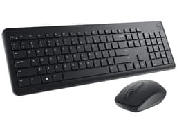Teclado y mouse inalámbricos Dell KM3322W, idioma español, conexión USB, diseño ergonómico, resistente a salpicaduras, color negro. - imagen 2