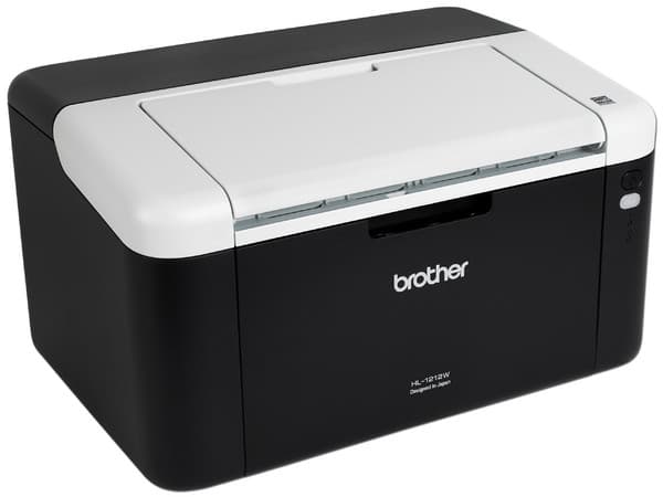 Impresora Láser Monocromática Brother HL-1212W hasta 21 ppm, 2400 x 600 dpi, Wi-Fi, USB.
