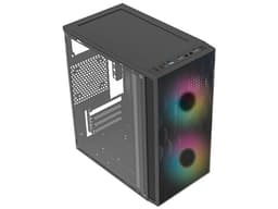 Gabinete Acteck Fuji GC470, Micro-ATX, (Incluye fuente de 500W). Color Negro. - imagen 2