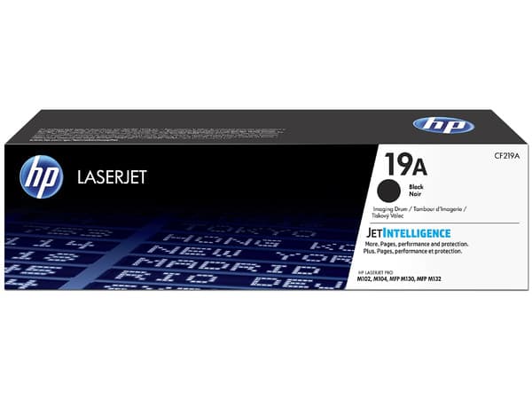 Tambor de creación de imágenes original HP LaserJet 19A (CF219A).