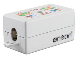 Acoplador de Red Enson EPRO-INCOP5E, Cat5e UTP, RJ-45, Color Blanco. - imagen 1