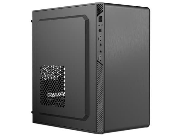 Gabinete Acteck Performance II Gl215 Micro Torre, Micro-ATX, Color Negro. Incluye Fuente de Poder de 500W.