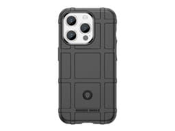 Funda protectora Tekku Rugged Shield para iPhone 15 Pro, Color Negro. - imagen 3