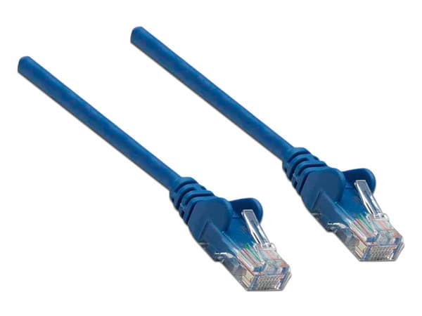 Cable de Red Intellinet Cat 6 UTP, 2.0m. Color Azul.