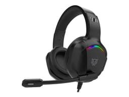 Audifonos Balam Rush Orphix II HS699 Azender, RGB, 3.5mm. Color Negro - imagen 1