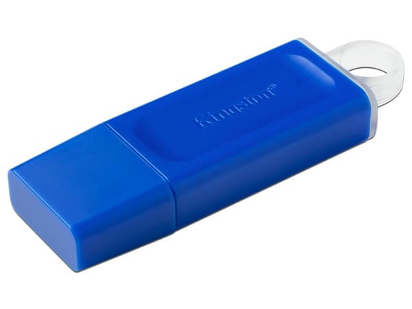 Unidad Flash USB 3.2 Kingston DataTraveler Exodia de 64GB. Color Azul.