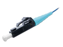Pigtail de Fibra Óptica Panduit, Conector LC Simplex, Multimodo OM3 50/125, 900um, 1m. Color Azul. - imagen 2