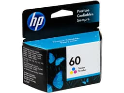 Cartucho de tinta HP 60 Tricolor Original (CC643WL). - imagen 1