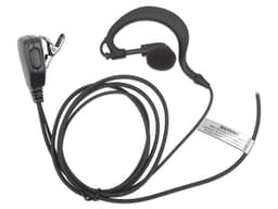 Micrófono de Solapa txPRO Ajustable al oído para ICOM, Color Negro. - imagen 2