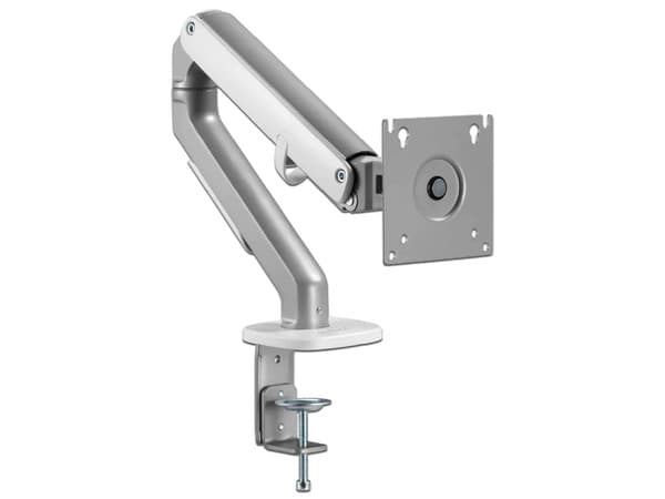 Soporte de Escritorio Acteck Enforce Motion SM626, Soporta hasta 32", hasta 9 Kg, Rotación Ajustable, Color Gris.