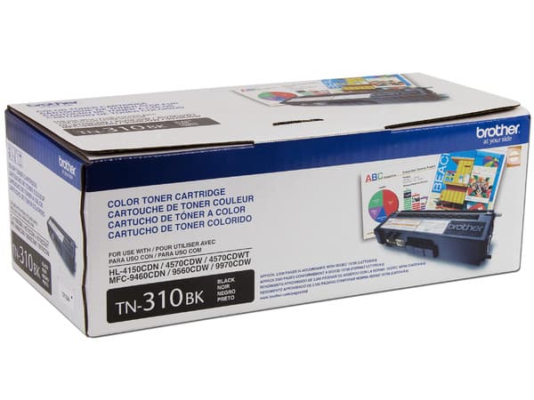 Cartucho de Toner Brother Negro, Modelo: TN310BK
