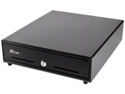 Cajón para Dinero EC Line G5100-II, Capacidad para 4 Billetes y 8 Separadores para Monedas. Color Negro. - imagen 1