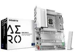 T. Madre Gigabyte Z890 AERO G: Chipset Intel Z890, Soporta: Procesadores Intel Core Ultra, Socket LGA 1851, Memoria: DDR5 9200/7200/6400MHz, 256GB Máx, Integrado: AudioHD, Red, USB 3.2 y SATA 3.0, M.2, ATX, Ptos: 1xPCIE5.0x16, 2xPCIE4.0x16 - imagen 1