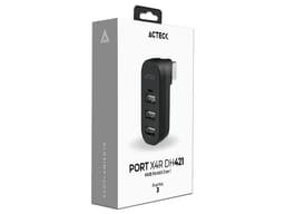 Hub USB Acteck Port X4R DH421, 3 puertos USB 2.0. Color Negro. - imagen 2