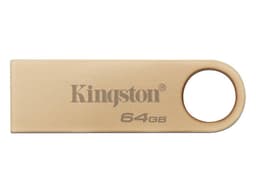 Unidad Flash USB 3.2 Kingston DataTraveler SE9 G3 de 64GB, Color Dorado. - imagen 2
