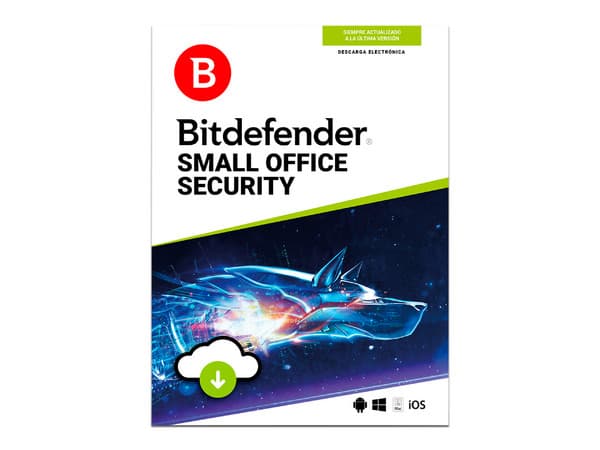 Bitdefender Small Office Security, 40 usuarios y 1 servidor por 2 años.