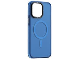 Funda protectora Tekku Matte Color para iPhone 15, Compatible con MagSafe, Color Azul. - imagen 1