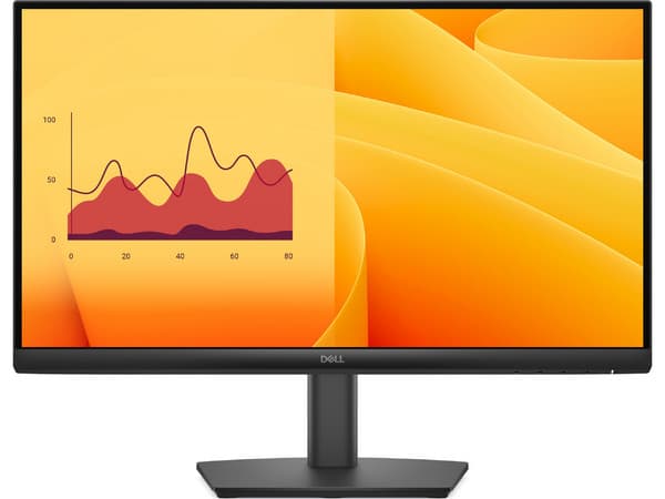 Monitor DELL Pro E2225HM de 21.5", Resolución 1920 x 1080 (Full HD 1080p), Certificación TUV, 8ms (5ms Rápido), 100Hz, Color Negro.